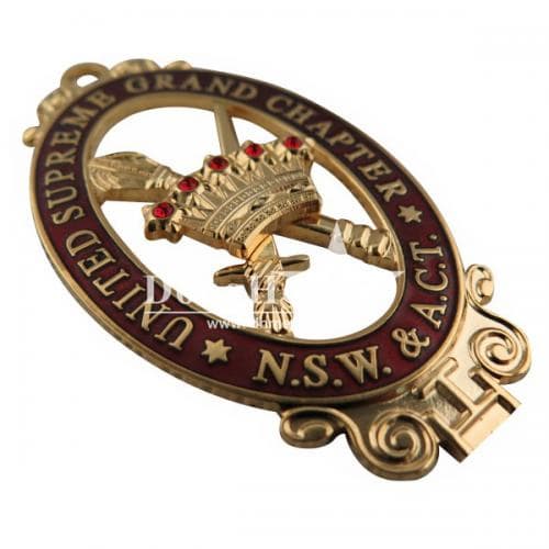 Gold Military Badge